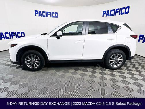 Rhodium White Metallic 2023 Mazda CX-5 2.5 S Select Package