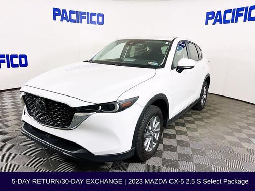 Rhodium White Metallic 2023 Mazda CX-5 2.5 S Select Package