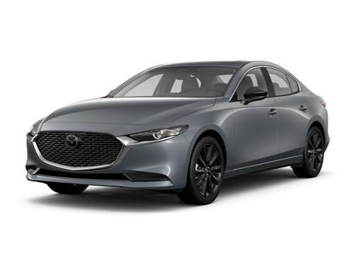 Polymetal Gray Metallic 2025 Mazda Mazda3 2.5 S Carbon Edition