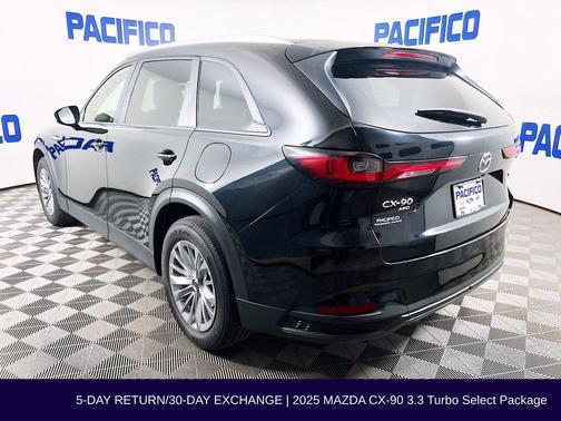 Jet Black Mica 2025 Mazda CX-90 3.3 Turbo Select Package