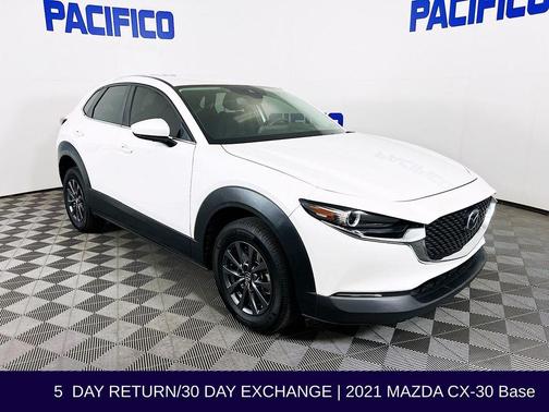 Snowflake White Pearl 2021 Mazda CX-30 2.5 S