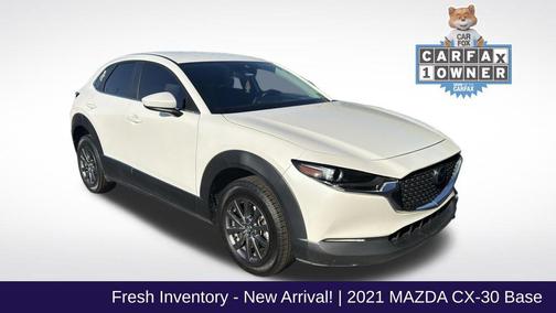 Snowflake White Pearl 2021 Mazda CX-30 2.5 S