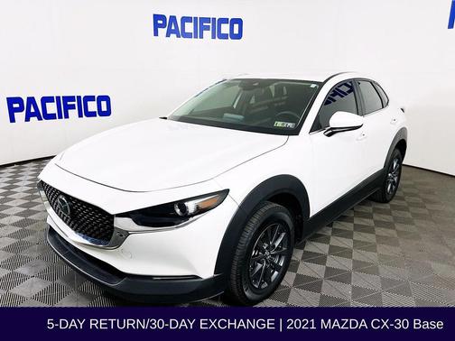 Snowflake White Pearl 2021 Mazda CX-30 2.5 S