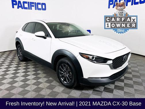 Snowflake White Pearl 2021 Mazda CX-30 2.5 S