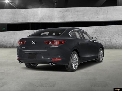 Jet Black Mica 2026 Mazda Mazda3 FWD w/Preferred Package