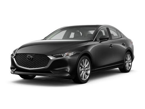 Jet Black Mica 2026 Mazda Mazda3 FWD w/Preferred Package