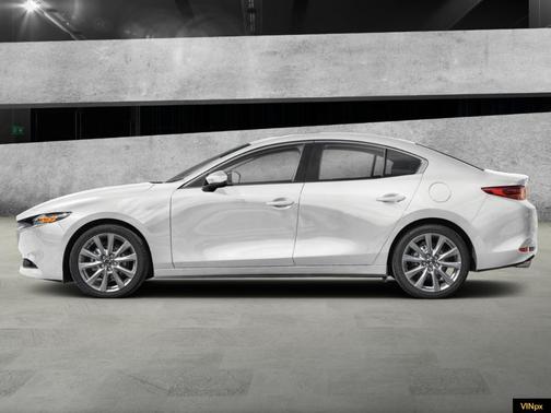 Snowflake White Pearl 2026 Mazda Mazda3 FWD w/Preferred Package