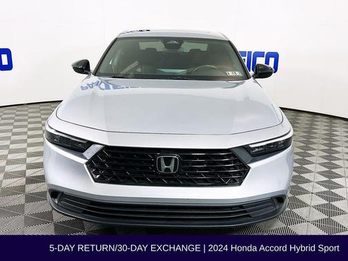Silver 2024 Honda Accord Hybrid Sport