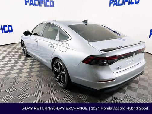 Silver 2024 Honda Accord Hybrid Sport