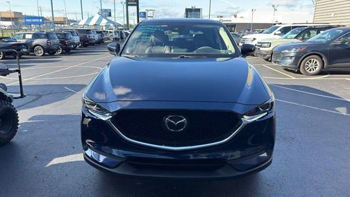 Deep Crystal Blue Mica 2020 Mazda CX-5 Touring
