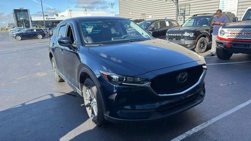 Deep Crystal Blue Mica 2020 Mazda CX-5 Touring