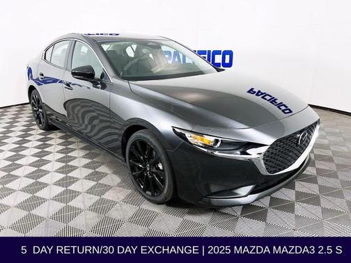 Machine Gray Metallic 2025 Mazda Mazda3 FWD w/Select Package