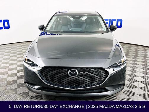 Machine Gray Metallic 2025 Mazda Mazda3 FWD w/Select Package
