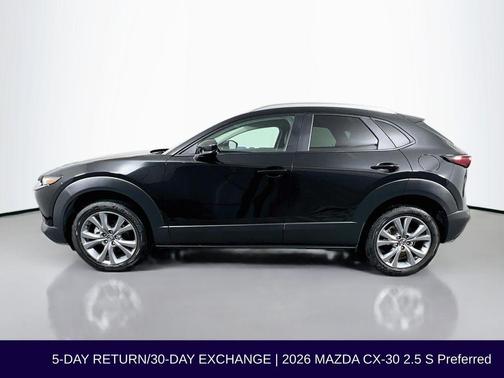 Jet Black Mica 2026 Mazda CX-30 Preferred