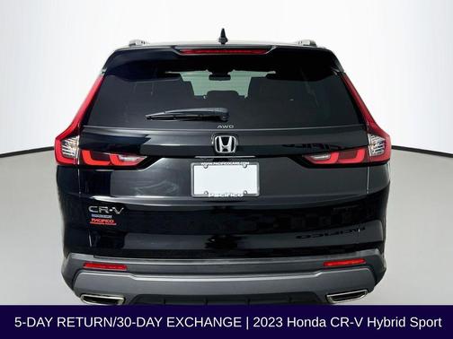 Crystal Black Pearl 2023 Honda CR-V Hybrid Sport