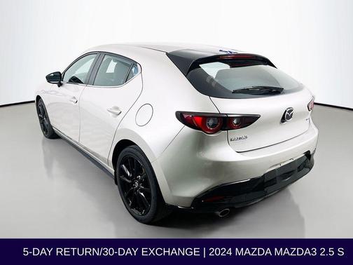 Platinum Quartz Metallic 2024 Mazda Mazda3 FWD w/Select Package
