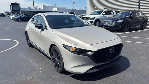 Platinum Quartz Metallic 2024 Mazda Mazda3 FWD w/Select Package