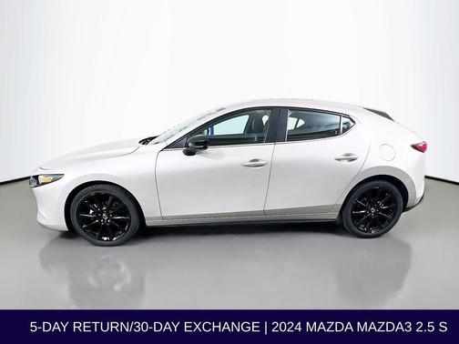 Platinum Quartz Metallic 2024 Mazda Mazda3 FWD w/Select Package