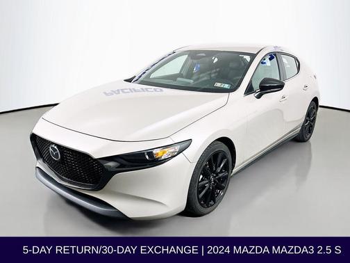 Platinum Quartz Metallic 2024 Mazda Mazda3 FWD w/Select Package