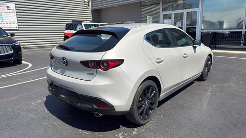 Platinum Quartz Metallic 2024 Mazda Mazda3 FWD w/Select Package