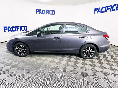 Gray 2015 Honda Civic EX