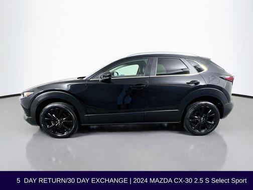 Jet Black Mica 2024 Mazda CX-30 Select