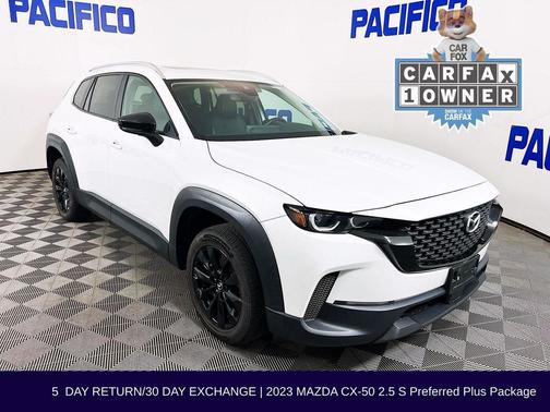 Wind Chill Pearl 2023 Mazda CX-50 2.5 S Preferred Plus Package