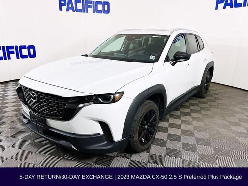 Wind Chill Pearl 2023 Mazda CX-50 2.5 S Preferred Plus Package