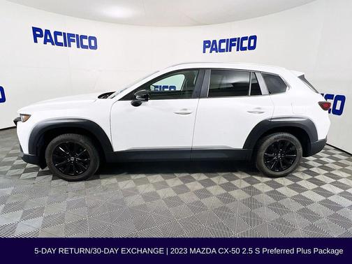Wind Chill Pearl 2023 Mazda CX-50 2.5 S Preferred Plus Package