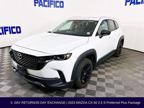 Wind Chill Pearl 2023 Mazda CX-50 2.5 S Preferred Plus Package