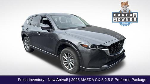 Machine Gray Metallic 2025 Mazda CX-5 Preferred