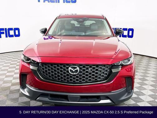 Soul Red Crystal Metallic 2025 Mazda CX-50 2.5 S Preferred Package