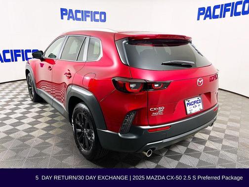 Soul Red Crystal Metallic 2025 Mazda CX-50 2.5 S Preferred Package