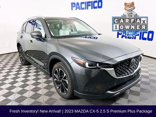Machine Gray Metallic 2023 Mazda CX-5 2.5 S Premium Plus Package