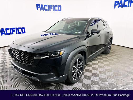 Jet Black Mica 2023 Mazda CX-50 2.5 S Premium Plus Package