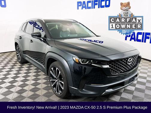 Jet Black Mica 2023 Mazda CX-50 2.5 S Premium Plus Package