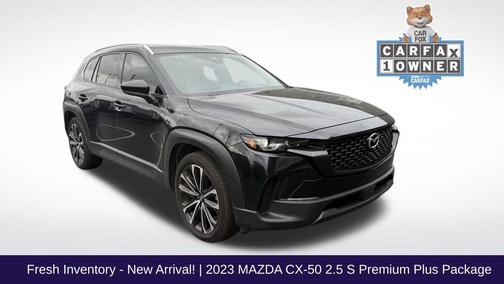 Jet Black Mica 2023 Mazda CX-50 2.5 S Premium Plus Package