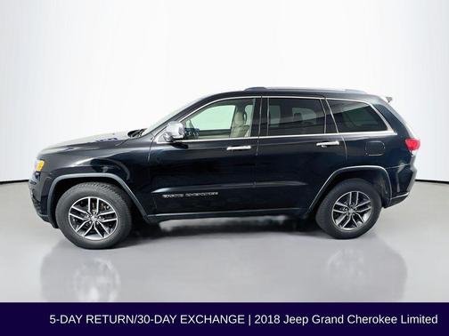 Diamond Black 2018 Jeep Grand Cherokee Limited