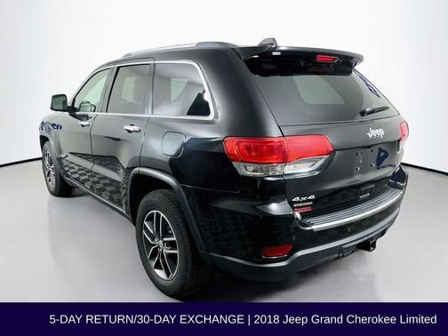 Diamond Black 2018 Jeep Grand Cherokee Limited