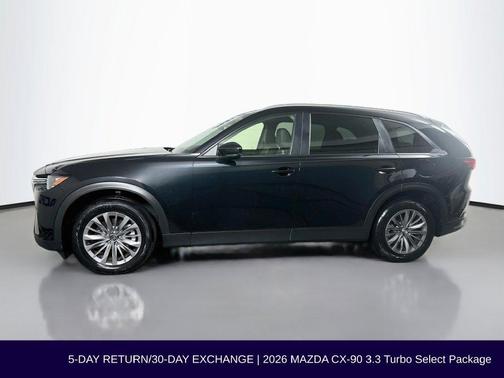 Jet Black Mica 2026 Mazda CX-90 3.3 Turbo Select