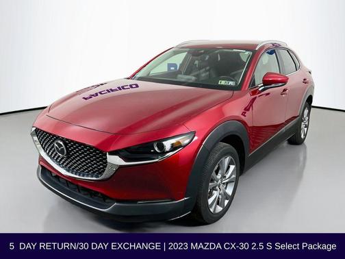 Soul Red Crystal Metallic 2023 Mazda CX-30 2.5 S Select Package
