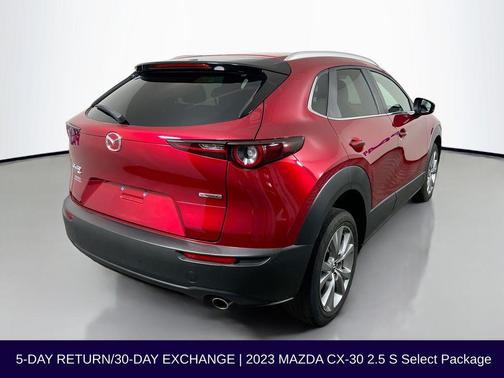 Soul Red Crystal Metallic 2023 Mazda CX-30 2.5 S Select Package