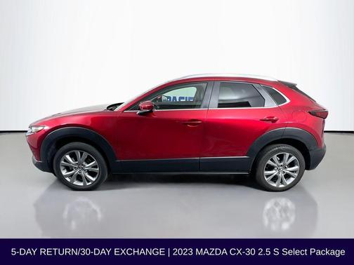 Soul Red Crystal Metallic 2023 Mazda CX-30 2.5 S Select Package