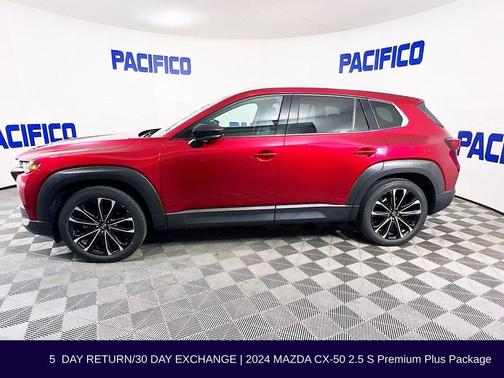 Soul Red Crystal Metallic 2024 Mazda CX-50 2.5 S Premium Plus Package