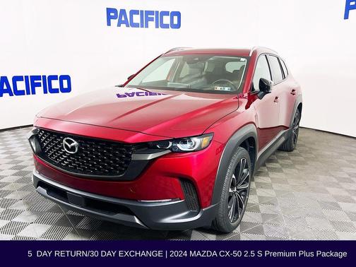 Soul Red Crystal Metallic 2024 Mazda CX-50 2.5 S Premium Plus Package