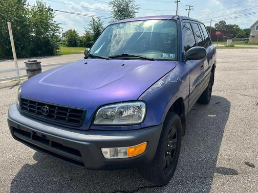Blue 2000 Toyota RAV4 Base