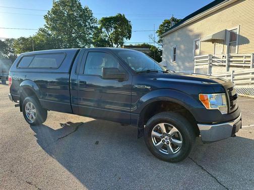 Blue 2013 Ford F-150 XL