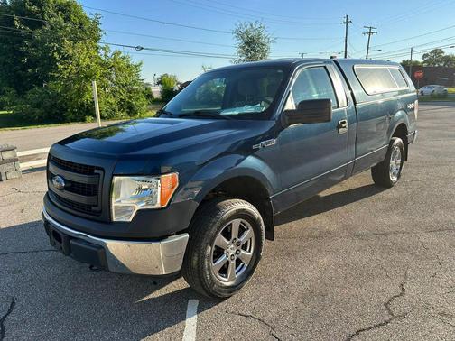 Blue 2013 Ford F-150 XL