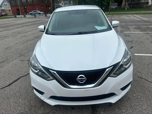 White 2017 Nissan Sentra SV