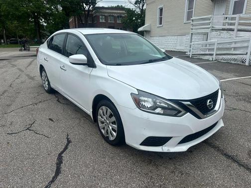 White 2017 Nissan Sentra SV